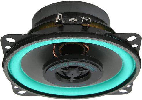 Car Speakers, 100W 4 Inch Loudspeaker, Wear Resistant High Fidelity Coaxial Loudspeaker for Car Sound Systems