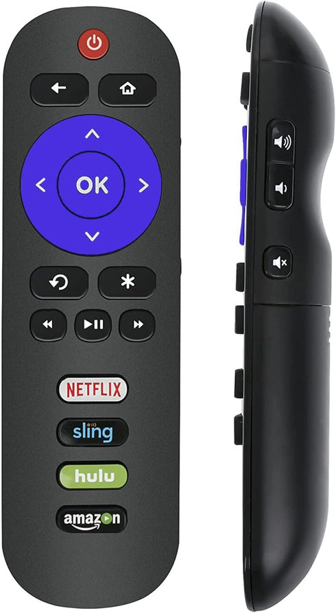 Remote Control for All TCL Roku TV with Netflix-Sling-Hulu-Amazon Buttons
