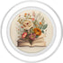 Librarian Flowery Book Lover Floral Aesthetic PopSockets PopGrip for MagSafe