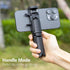 Generic 16/15/14 Mini Tripod with Phone Holder & Dual Cold Shoe Mount - Universal Smartphone Stand for iPhone Pro Max
