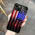 ZHEGAILIAN iPhone 15 Plus Case, 6.7-inch, Shock-Proof Plexiglass, Cut American Flag Design, Compatible with iPhone 15