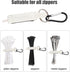 Cable Organizer Zip Tie Mount, Tool Belt Holder for 4/8/12/18 Inch Zip Ties, Cable Tie Bracket for Household Use