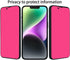 2 Piece Privacy Tempered Glass for iPhone 13/14 6.1 inch Anti-blue Anti-Spy Screen Protector Mirror Gradient Colorful