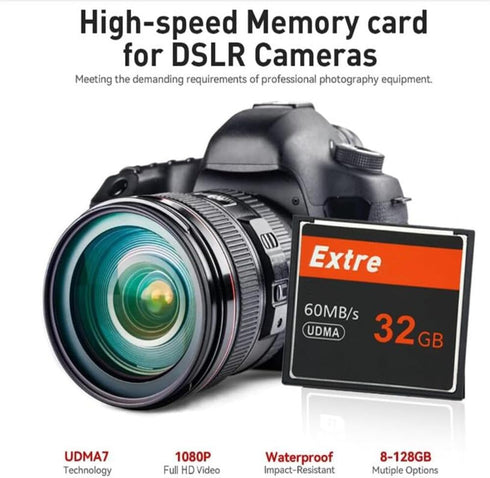 LILIWELL 32GB 60 CF Memory Card UDMA Up to MB/s High Speed Camera Cards
