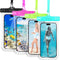 Waterproof Phone Pouch/Case, 4 Pack Large Waterproof Pouch for iPhone, Samsung Galaxy & Pixel, IPX8 Protector