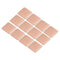 MECCANIXITY Heatsink Copper Pad Shim, 15mm x 15mm x 1mm Thermal Conductive Heat Sink, Pack of 12