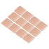 MECCANIXITY Heatsink Copper Pad Shim, 15mm x 15mm x 1mm Thermal Conductive Heat Sink, Pack of 12