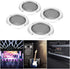 4pcs 2inch Car Speaker Grill Covers, Protective Decorative Audio Speaker Mesh Grille with ABS Plastic Frame