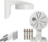 WiTi 4.7 inches Wall Mount Bracket for Dome Security Camera, Deep Base Junction Box Cable Management Mounting Case,