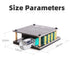 Bluetooth Amplifier Board, 100W+100W Peak Output Power, 2.0 Channel, BT 5.0 AMP Board for DIY Wireless Speakers