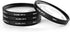 52mm Close-up Filter Set (+1,+2,+4,+10), Professional Macro Filter with Filter Pouch for Camera Lens