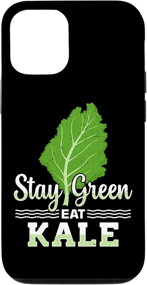 Kale Vegetarian Vegan Vegetables Veganism Kale Vegan Vegetarian Healthy Vegetables Lover Case for iPhone 12/12 Pro
