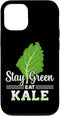 Kale Vegetarian Vegan Vegetables Veganism Kale Vegan Vegetarian Healthy Vegetables Lover Case for iPhone 12/12 Pro