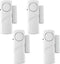 4 Pack Door Alarms for Home Security, Window Door Alarms, DIY Protection Burglar Bell Alarm for Home, Office