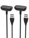 Charger for Fitbit Charge 5 & Luxe - 3.3Ft USB Magnetic Wireless Fast Charging Cable Cord (2-Pack)