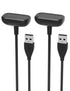 Charger for Fitbit Charge 5 & Luxe - 3.3Ft USB Magnetic Wireless Fast Charging Cable Cord (2-Pack)