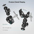 SMALLRIG Camera Mount Clamp Kit, Ball Head Magic Arm with Clamp for GoPro, Webcam, Camera, Phone, and Light