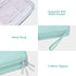 DDgro Tech Organizer Travel Carrying Case, Cables Pouch for Electronics Accessories, Mint Green, PU-M