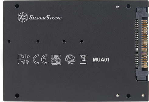 SilverStone Technology MUA01 M.2 NVMe SSD to U.2 SSD Adapter, SST-MUA01B
