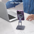 UGREEN Magnetic Phone Stand Compatible with MagSafe, Adjustable Ergonomic Design for iPhone 15 14 13 12 Pro Max, Grey