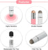 MECCANIXITY 2pcs Stylus Pens for Touch Screens, Rubber & Fiber Dual Tips Capacitive Stylus Universal Tablet Pen