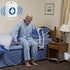 Wireless Caregiver Pager Motion Sensor Alarm, Indoor Room Bed Alarms for Home/Elderly/Dementia and Kids