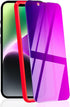 iPhone 14/13/13 Pro Privacy Screen Protector - 28° Anti-Spy Tempered Glass, Full Coverage, Bubble-Free, Easy Install,