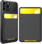 AHASTYLE Phone Credit Card Holder, Slim Stick-On Wallet with Strong Adhesive for iPhone/Android/Samsung