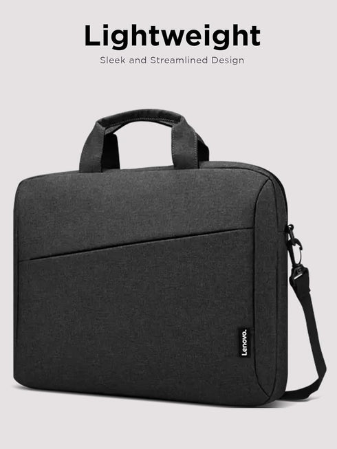 T210, Lenovo Laptop Bag Messenger Shoulder Bag for Laptop or Tablet, Sleek, Durable & Water-Repellent Fabric