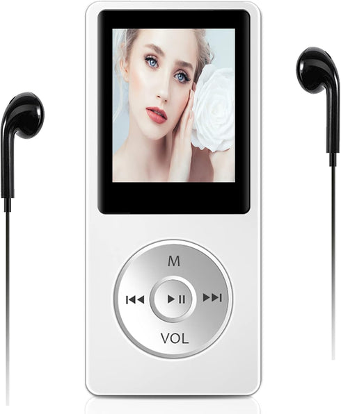 Aigital Bluetooth MP3 Player with 32GB TF Card, Portable Music Player with Built-in