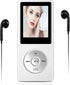 Aigital Bluetooth MP3 Player with 32GB TF Card, Portable Music Player with Built-in