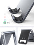 UGREEN Adjustable Phone Stand for Desk, Compatible with iPhone 15/14/13/12 Pro Max/11/XS Max/XR/X/8 Plus/Nintendo