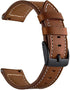 LDFAS Leather Band for Galaxy Watch 7/6 Classic 47mm 43mm, 20mm Strap Compatible with Samsung Galaxy Watch