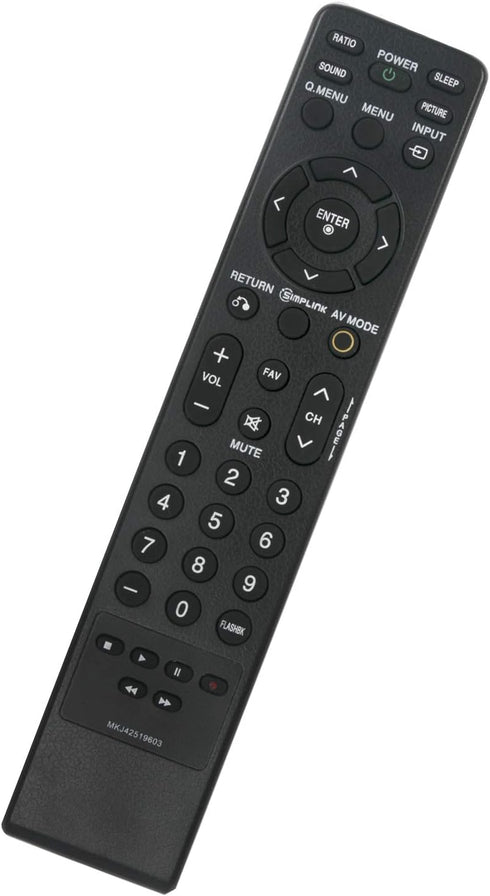 New Remote Control MKJ42519603, Compatible with LG LED TV Models 42PG20C, 50PG20C, 60PG30, 50PG30C