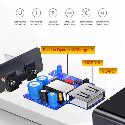 Fast Speaker Charger Compatible with JBL Charge 5/Charge 4, JBL Flip 6/Flip 5, JBL GO 3, JBL Clip 4/Pulse 4 Portable