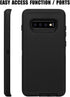 AICase for Galaxy S10 Plus Case, Drop Protection Full Body Rugged Heavy Duty Cover for Samsung Galaxy S10 Plus Black
