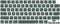 MOSISO Keyboard Cover Skin Compatible with MacBook Air 13.6 inch 2025 M4 A3240/Air