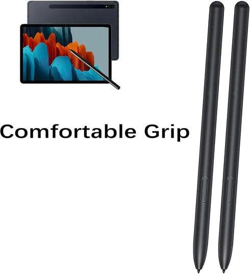 2 Pack Mystic Black Galaxy Tab S7 FE S Pen - Replacement Stylus for Samsung Galaxy Tab S7 Models