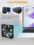140mm 25mm 3 5v x USB Computer Fan with Speed Degree PC Cooling Fan for DVR Receiver PlayStation Xbox AV Cabinet