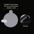 5pcs Watch Glass Screen Protectors, 53mm HD Anti-Scratch Waterproof TPU for Universal Round Smartwatch