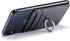 Phone Card Holder with Ring Grip for Back of Phone, Adhesive Stick-on Credit Card Wallet Pocket for Smartphones (Gun