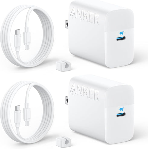 Anker 45W USB C Charger Block, PPS Fast Charger with USB-C Cable for
