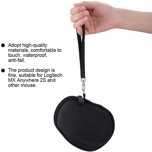 Hard Travel Storage Case for Mouse - EVA Protective Carrying Pouch for Logitech MX Anywhere 2S