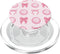 Cute Coquette Bow Volleyball Mom Girly Girl Sporty Cute Hot Pink Coquette Bow Volleyball Mom Girly Girl Sporty PopSockets PopGrip