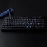 Tsungup Custom Keycaps, PBT Side Printed Keycap Set, 135 Keys Contour Line Keycaps for Cherry MX Switches, Black