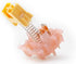 KPREPUBLIC Outemu Silent Peach V3 Switch, Silent Lemon V3 Switch for Mechanical Keyboard, POM PA66 Factory Lubed (OTM