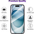 ZUSLAB Tempered Glass Screen Protector for iPhone 15 Plus 6.7" (2023) - Anti Blue Light, 9H HD, Full Coverage, 2 Pack.