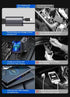 Super Premium Retractable Car Charger, 120W 4 in 1 Fast Charger for iPhone 15/14/13/12 with Retractable Cables
