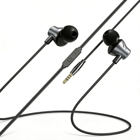 Generic Wired Earbud Headphones | 10mm Headphones for Phones, Laptops, Tablets and Media