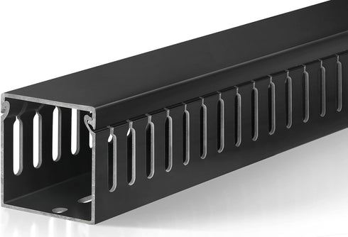ZhiYo 2x2in Cable Raceway, Server Rack Cable Management Under Desk Cord Organizer, Electrical